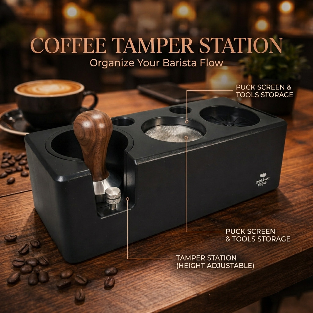 INOVSSTR สถานีงัดกาแฟ Espresso Portafilter 245x100x77mm - AK345