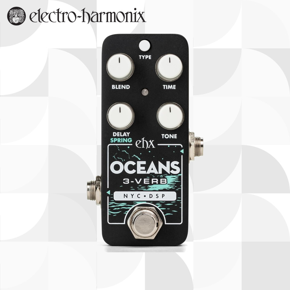 electro-harmonix Pico Oceans 3-Verb Reverb Guitar Effects Pedal เอฟเฟกต์กีตาร์【ส่งตรงจากญี่ปุ่น】