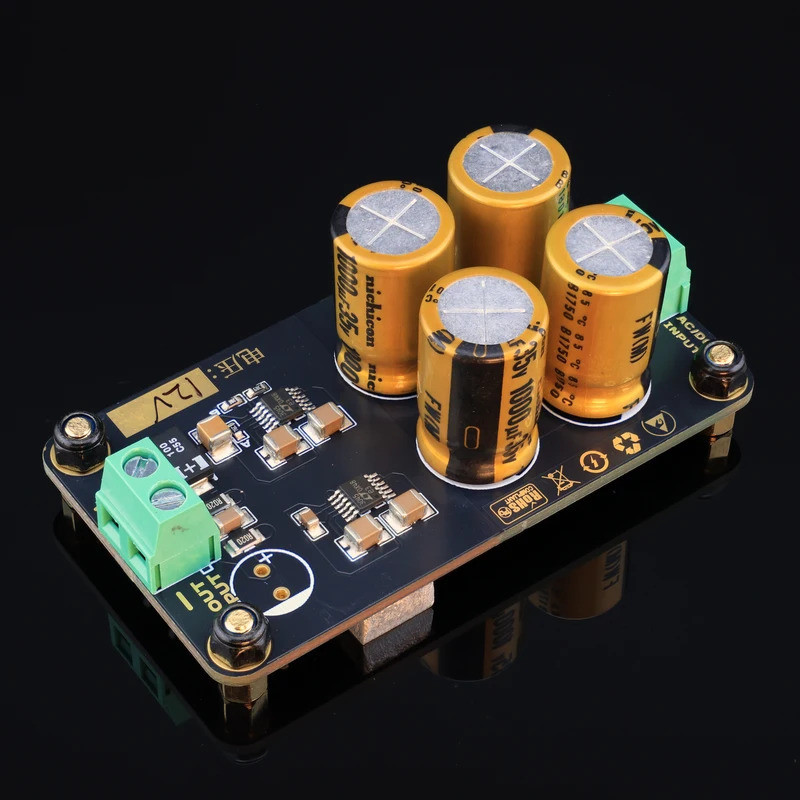 Dual LT3045 บอร์ดควบคุมเชิงเส้นแบบขนาน แหล่งจ่ายไฟ DC เสียงรบกวนต่ํา