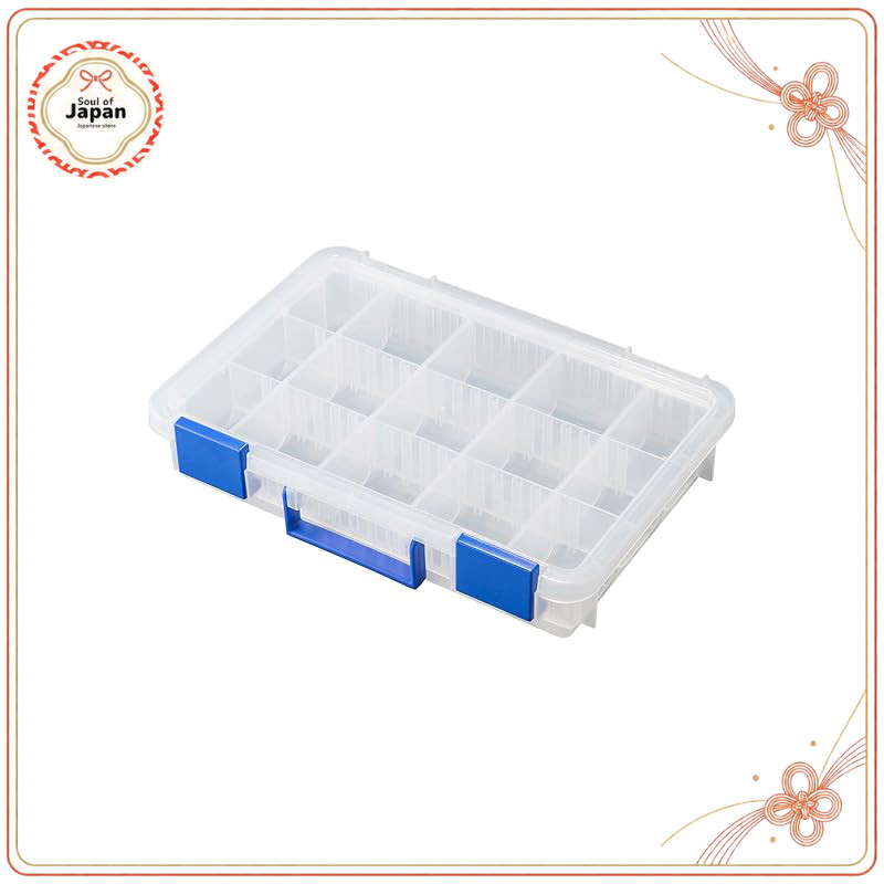 JEJ Astage Parts Stocker Case with 12 Dividers for Small Items【Direct from Japan】

