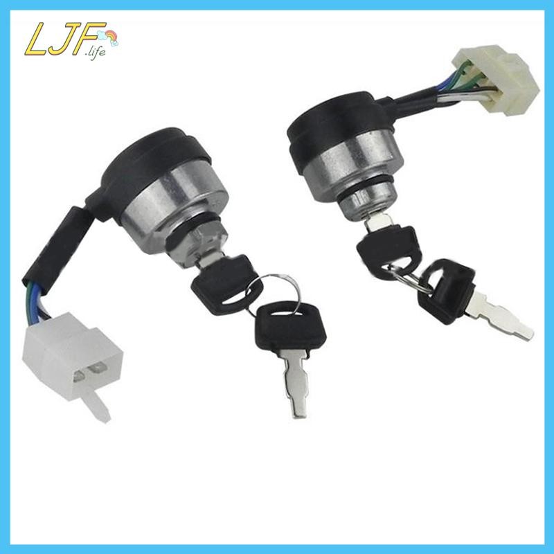 LJF 4/6 สายไฟเครื่องกําเนิดไฟฟ้าเบนซินเริ่มต้น Key Lockbination สวิทช์สําหรับ 2-3KW 168F และ 5-8kw 1