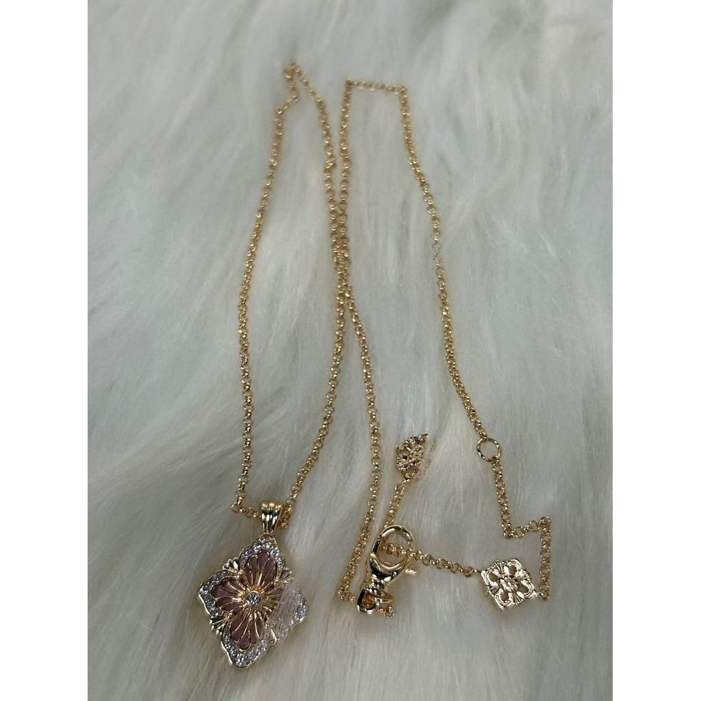BU**ELL*TI- 2025 NEW NECKLACE-BRACELET-EARRINGS-ROSE GOLD COLOR