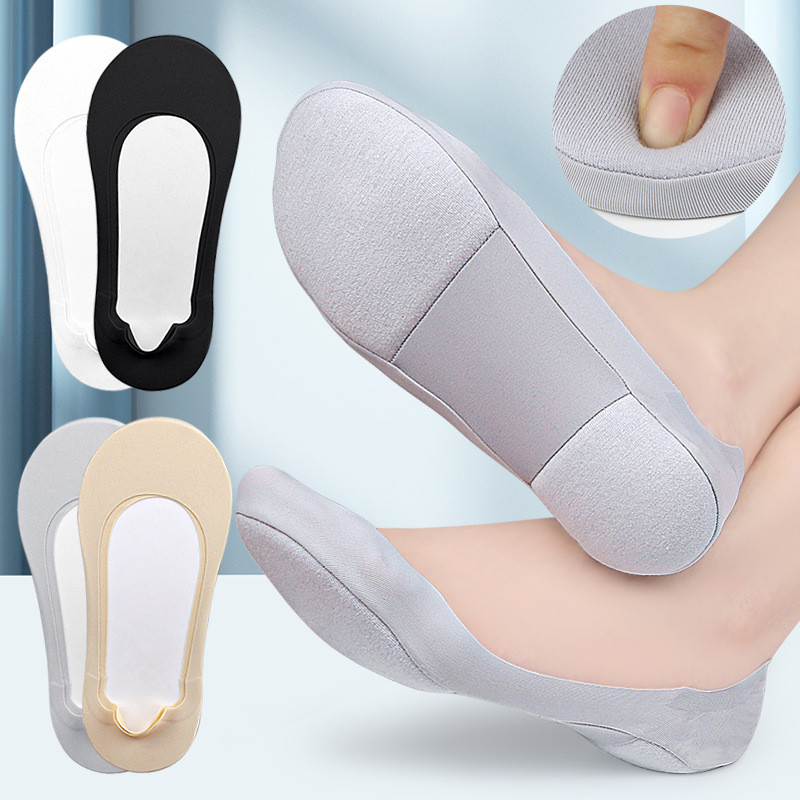 1 คู่ผู้หญิงเรือถุงเท้า Plantar Fasciitis รองเท้า Insole ถุงเท้า Insoles สําหรับเท้าดูดซับแรงกระแทกร