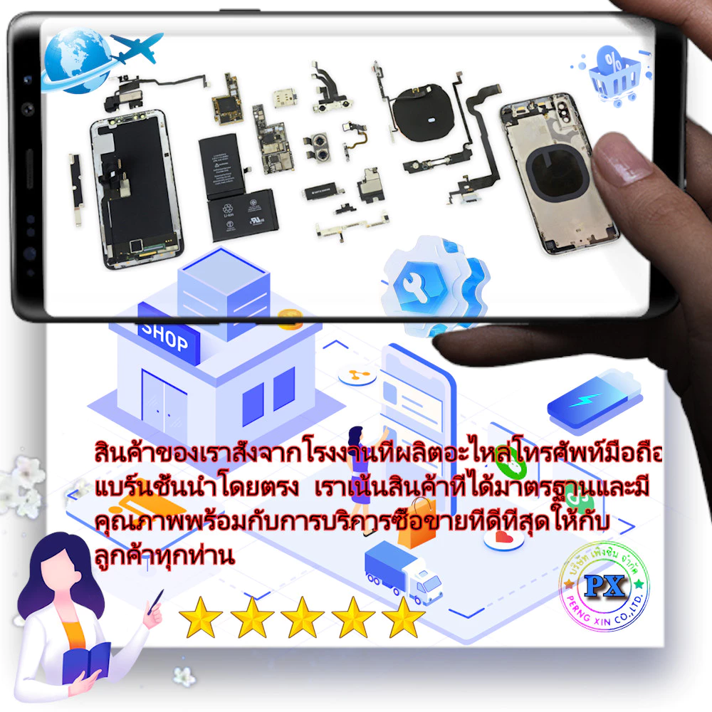 สายแพรลำโพง สำหรับ iPhone 15 Pro Max IP15 15Pro 15PM 15 Plus พร้อมส่ง แถมชุดไขควง จัดส่งภายใน 24 ชั่วโมง thumbnail 4