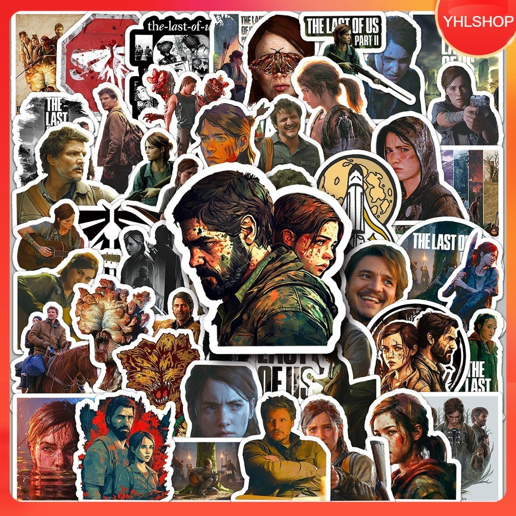 🍁🍁พร้อมส่ง 50ชิ้น สติกเกอร์ หนัง เดอะลาสต์ออฟอัส The Last of Us Movie stickers