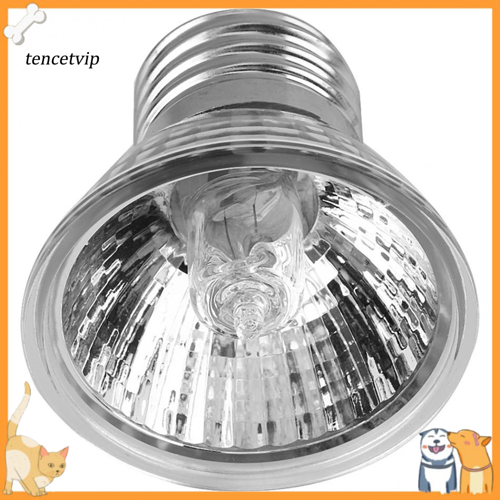 Vip 25/50/75W 110V E27 UVA + UVB ความร้อนโคมไฟ Blub สําหรับสัตว์เลื้อยคลานสัตว์เลี้ยง Brooder