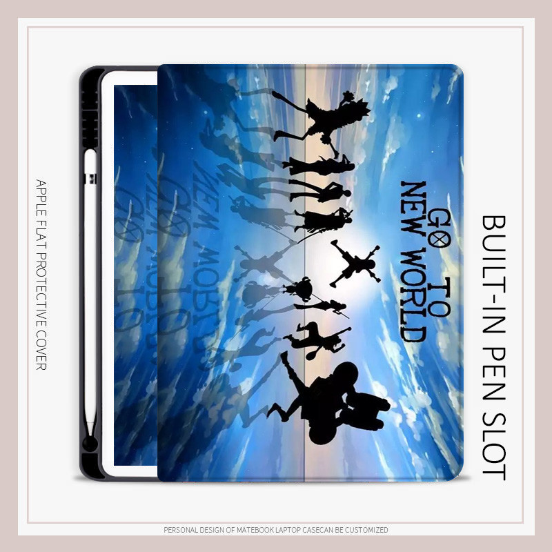 One Piece go to New World iPad air7 air4/5/6 10.2 gen7/8/9 mini4/5/6/7 8 case iPad new pro11 pro12.9