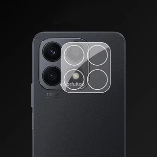 Clear Diamond 3D โค้งกระจกนิรภัยกล้องสําหรับ Honor X7d X 7d HonorX7d X6C 4G 5G 2025 Full Cover กาวกล้องป้องกันหน้าจอกลับฟิล์มเลนส์