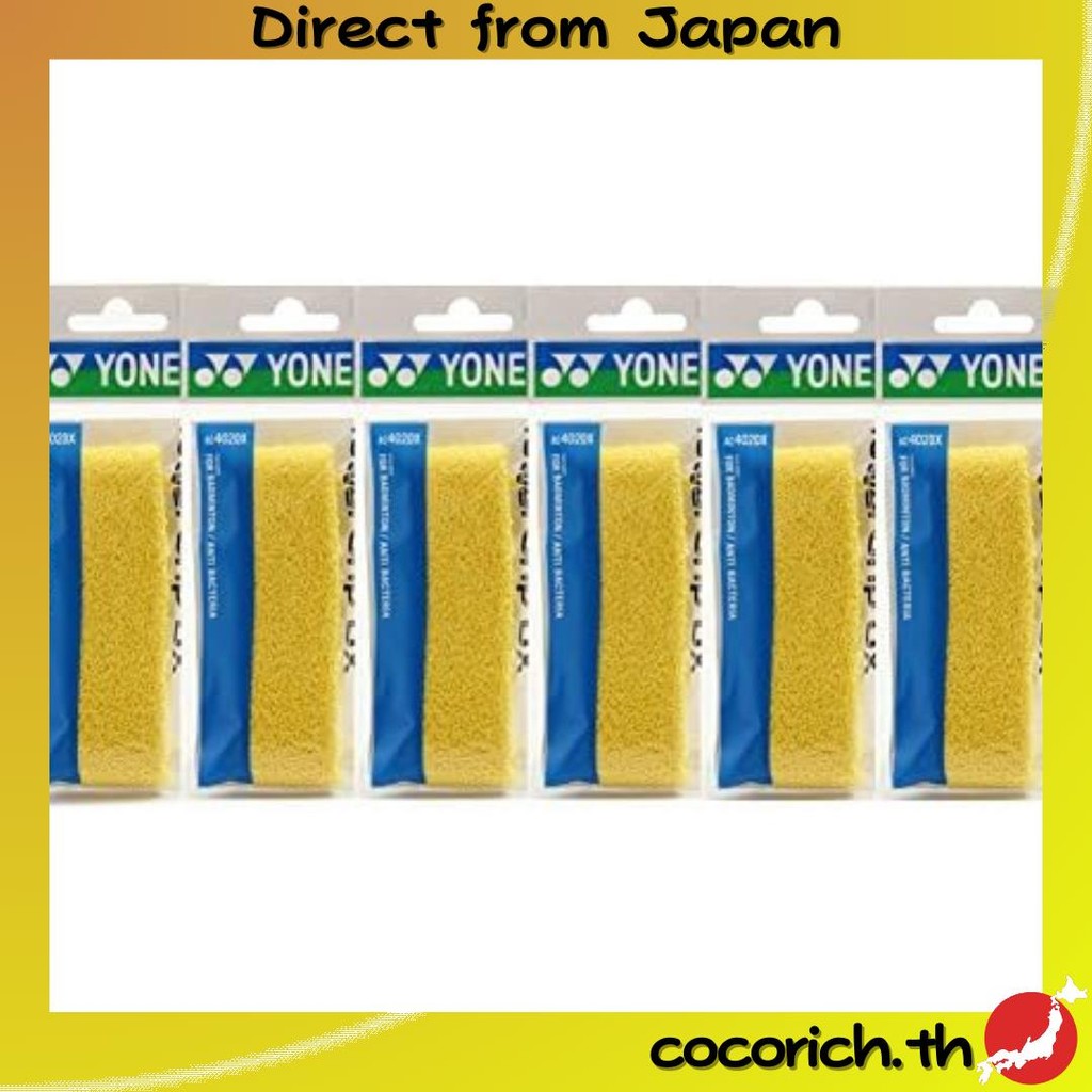 Yonex Towel Grip DX 1 ชิ้นชุดของ 6 AC402DX-004-6SET【Direct from Japan】