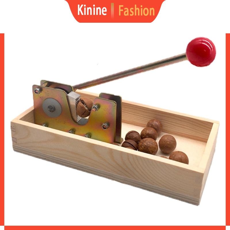 KIN นวัตกรรม Leverage Manual Nutcracker Nut แหนบสําหรับวอลนัท เกาลัด Pecans