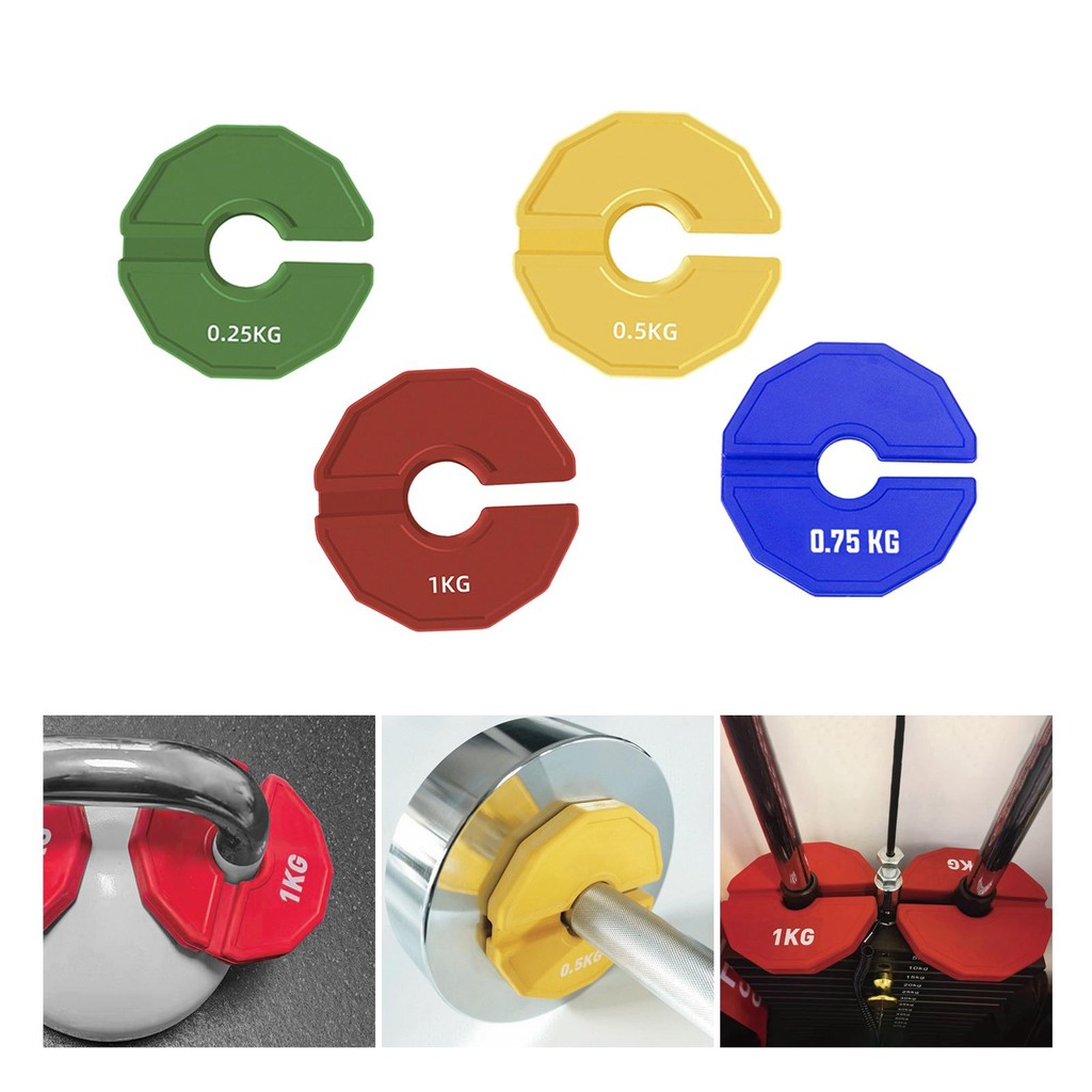 แผ่นยกน้ำหนักแบบพกพา Micro Weight Plate สำหรับบาร์เบลและดัมเบล เครื่องมือออกกำลังกายที่เหมาะสำหรับโรงยิมขนาดกะทัดรัด