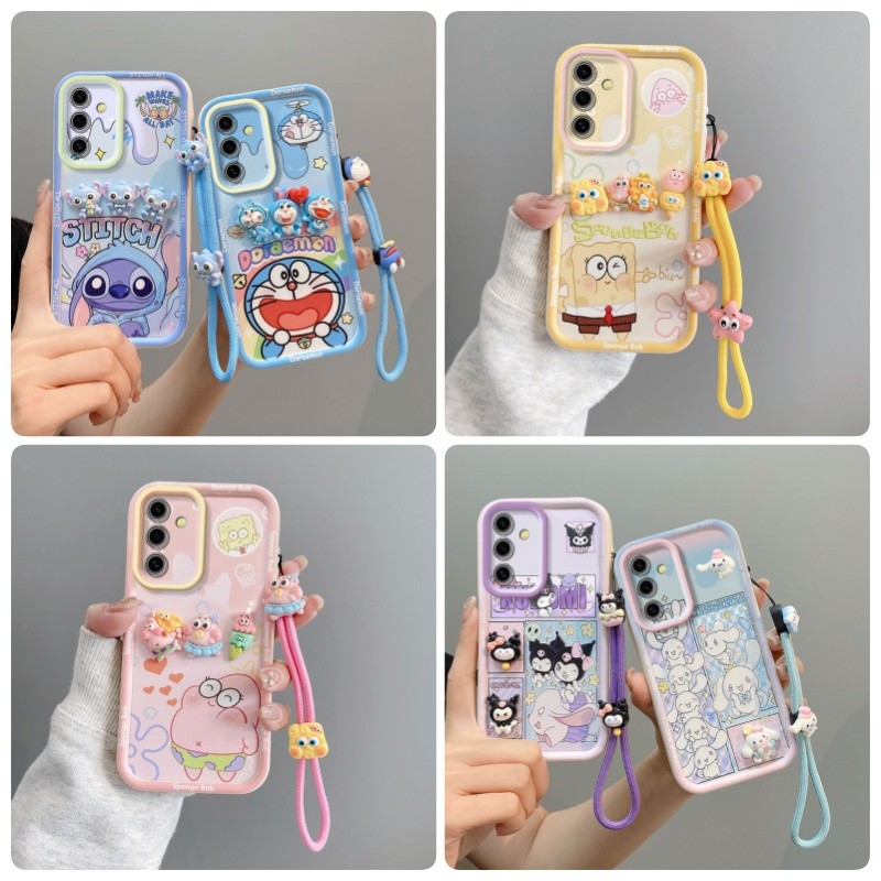 เคส Samsung a54 a55 a56 case TPU เคสโทรศัพท์ตุ๊กตาสามมิติมีสไตล์และน่ารัก xxddxl