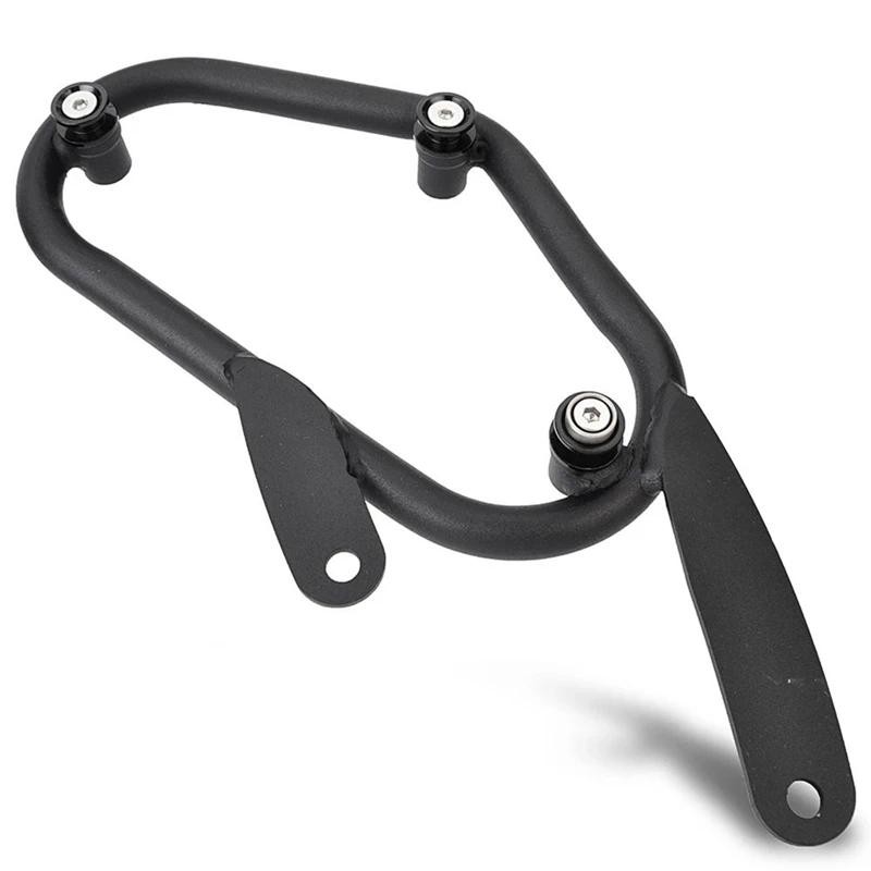 รถจักรยานยนต์ด้านข้างกระเป๋าผู้ถือชั้นวางกระเป๋าบาร์ Rack Saddlebag สนับสนุนวงเล็บสําหรับฮอนด้า CL25