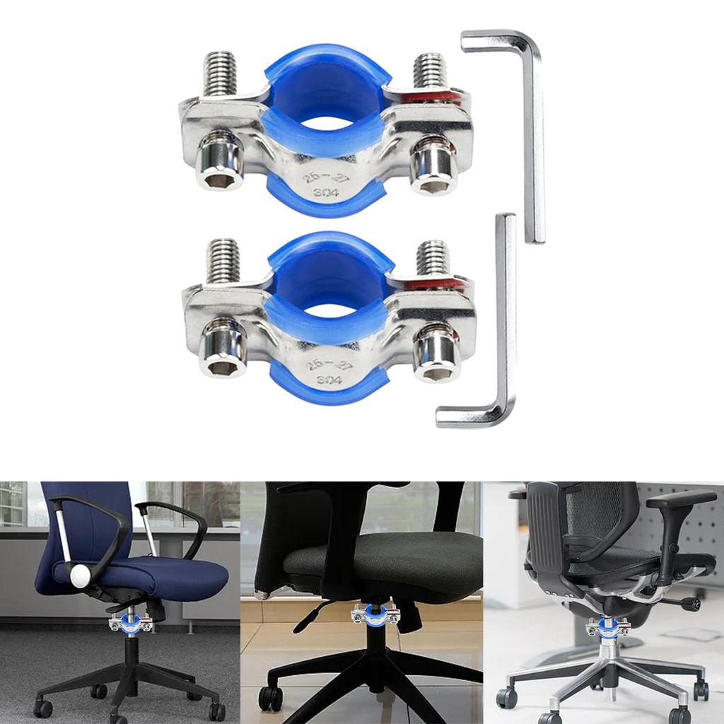 [gkglcd] 2x เก้าอี้สํานักงาน Sinking Stopper พร้อม Pad Office Chair Saver สําหรับหยุดจม