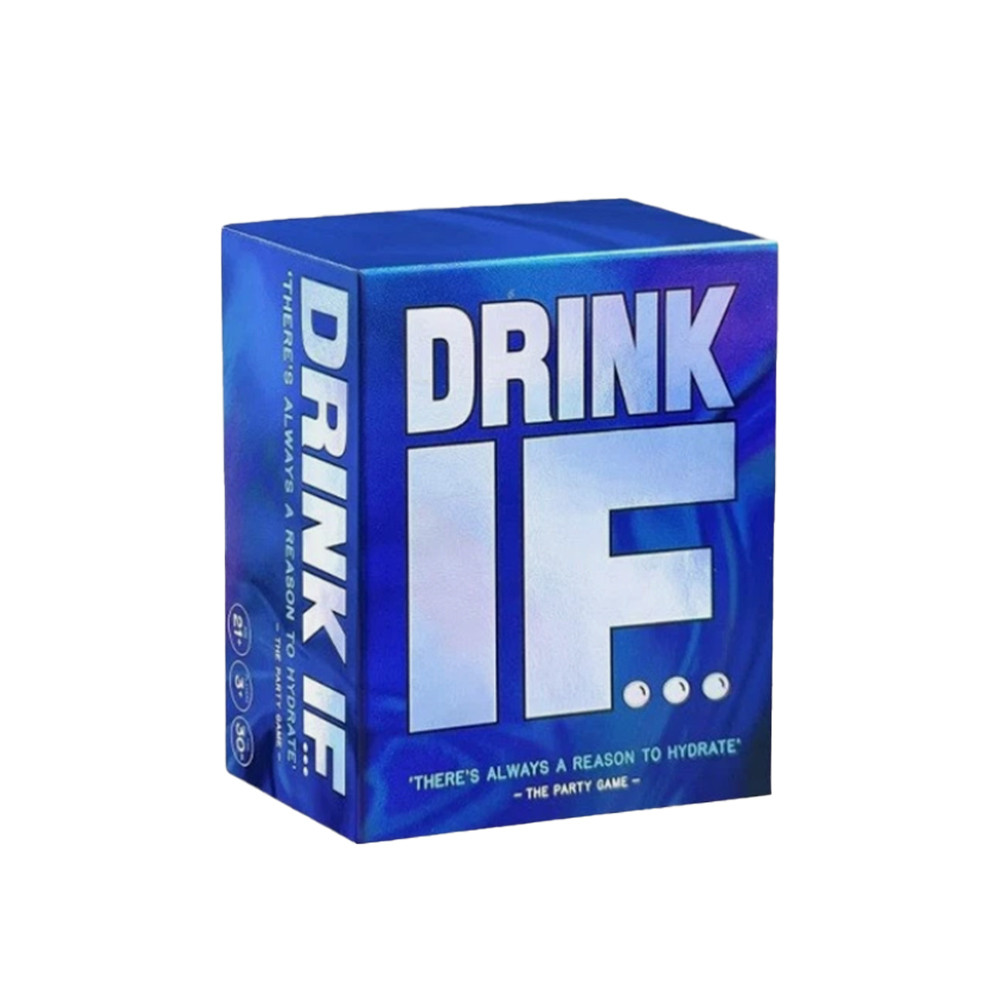 Drink IF Adult Drinking Game with Night Expansion Pack Hilarious Party Card Game