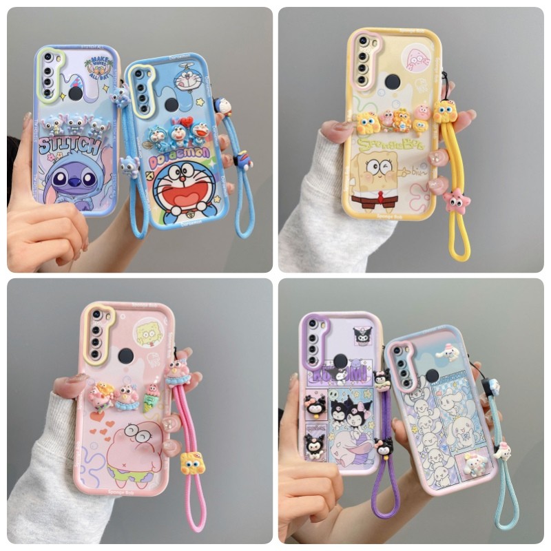 เคส realme 5i 5s 5 เคส TPU เคสโทรศัพท์ตุ๊กตาสามมิติมีสไตล์และน่ารัก xxddxl