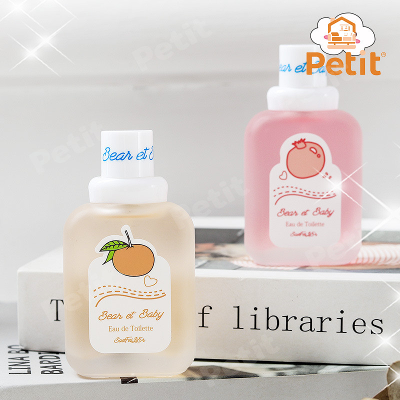 น้ำหอมกลิ่นน่ารัก น้ำหอม 50ml กลิ่นหอมละมุน น้ำหอมกลิ่นแป้งเด็ก กลิ่นไอศครีมนม/พีช/ทับทิม หอมหวาน