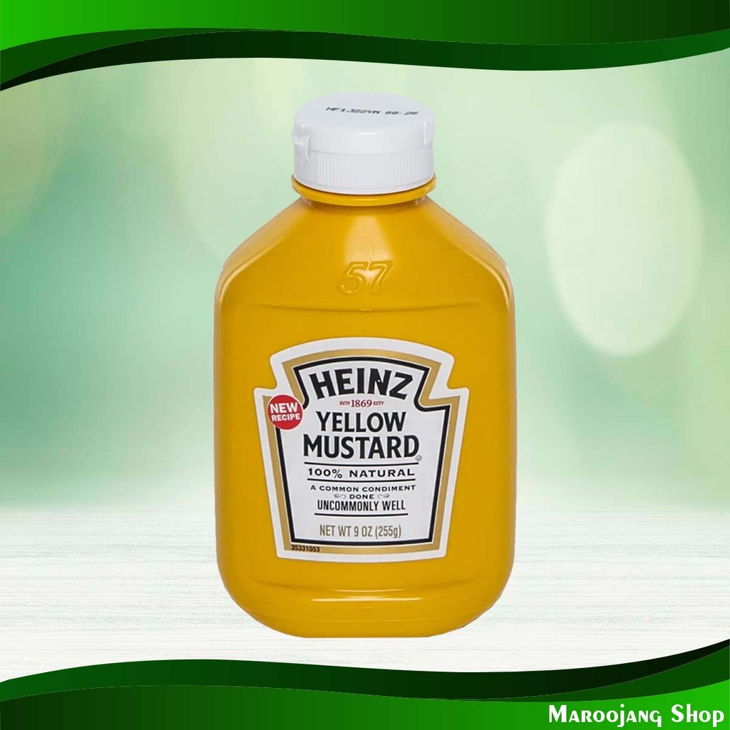 เยลโล่ มัสตาร์ด ไฮนซ์ 255 กรัม Yellow Mustard Heinz