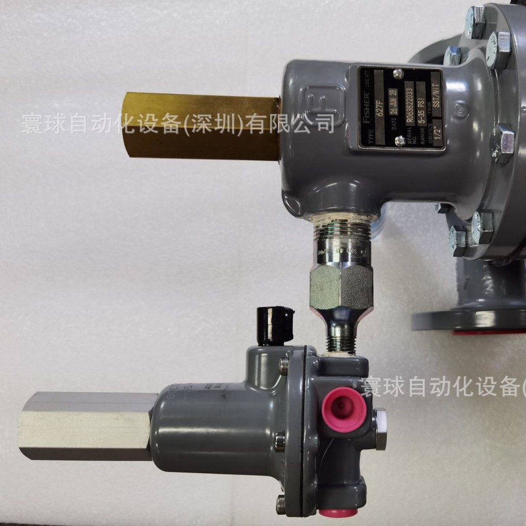 ยี่ห้อใหม่ของแท้ Fisher Fisher 627F Series วาล์วลดความดันตัวควบคุมความดัน 627-1153-1055948