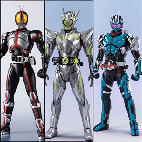 SHF Kamen Rider 555 SHF Metal Locust Falling Rock Locust Movable Figure Toy-Figure Shop