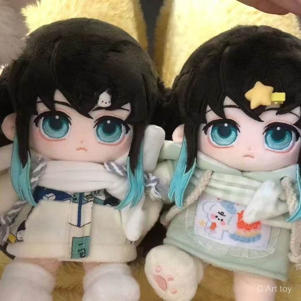 【พร้อมส่ง】ตุ๊กตา demon slayer figure demon slayer plush doll akaza buzzmod doma wcf ichiban kuji qpo