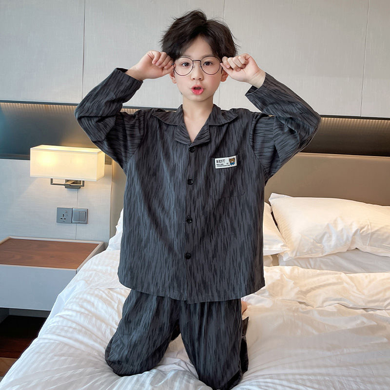 ชุดนอนเด็กไม่จำกัดเพศ พร้อมคาร์ดิแกนแขนยาว สไตล์สองชิ้น เหมาะสำหรับทารกและเด็กโต - รูปที่ 3