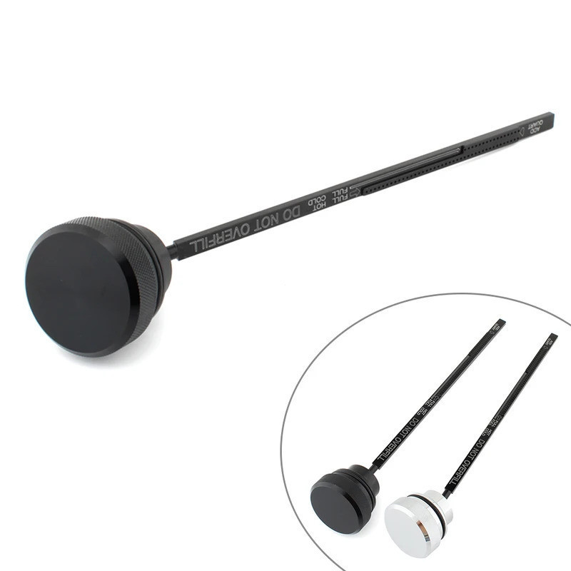 ไม้จิ้มน้ํามันรถจักรยานยนต์สําหรับ Harley Davidson Dyna 1991-1998 Wide Glide FXD FXDL