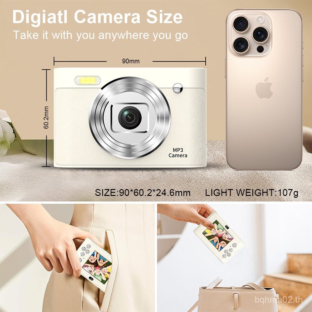 ข้ามพรมแดนสไตล์ใหม่ก16เด็กนักเรียนความละเอียดสูงมินิกล้องกล้องดิจิตอลย้อนยุคถ่ายภาพ888 ก9wm