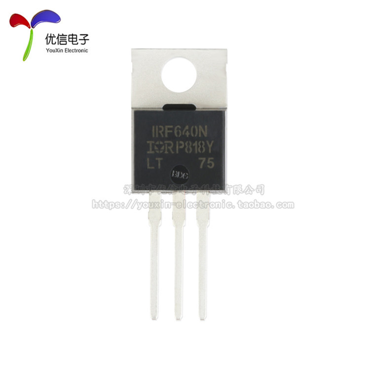 ของแท้ IRF640NPBF TO-220 N Channel 200V/18A In-Line MOSFET Field Effect Tube