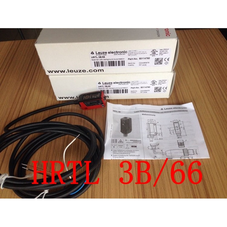 เยอรมันการทดสอบแรงงาน Leuze เลเซอร์เซนเซอร์ HRTL 3B/66 HT3CL1/2N HT3CL1/4P