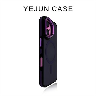 Advanced Phantom Skin Sense Frame Bracket เคสโทรศัพท์ดูดแม่เหล็กที่ใช้งานได้ iPhone17 16 15 14 13 12 11 Pro Max กันกระแทกป้องกันกล้อง Anti-drop Hard ฝาหลัง