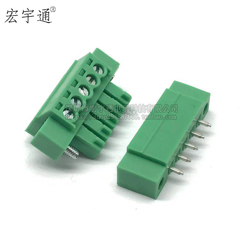 เทอร์มินัลปลั๊กอิน DG/KF2EDGKM 3.81MM 2P3P4P5P6P8P-16P พร้อมตําแหน่งหู