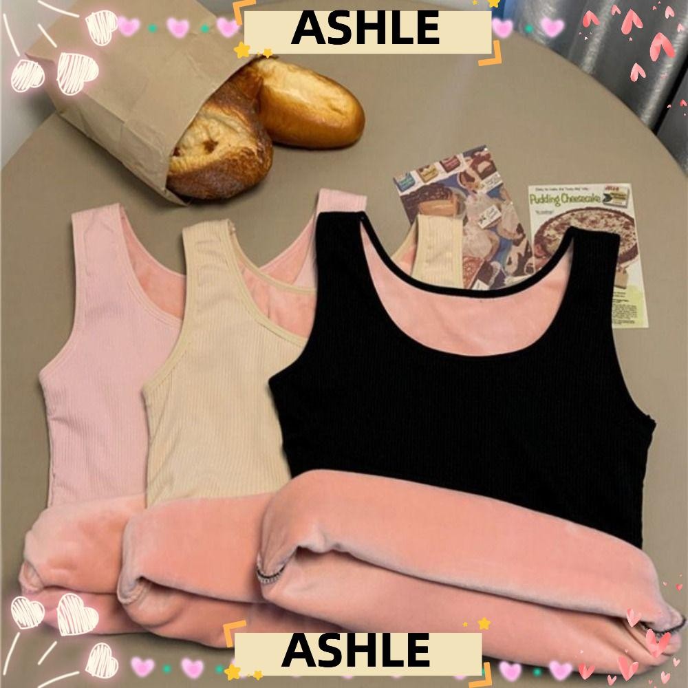 เสื้อกํามะหยี่สำหรับผู้หญิง แขนกุดไม่มีรอยต่อ สวมใส่สบาย เหมาะสำหรับฤดูหนาว