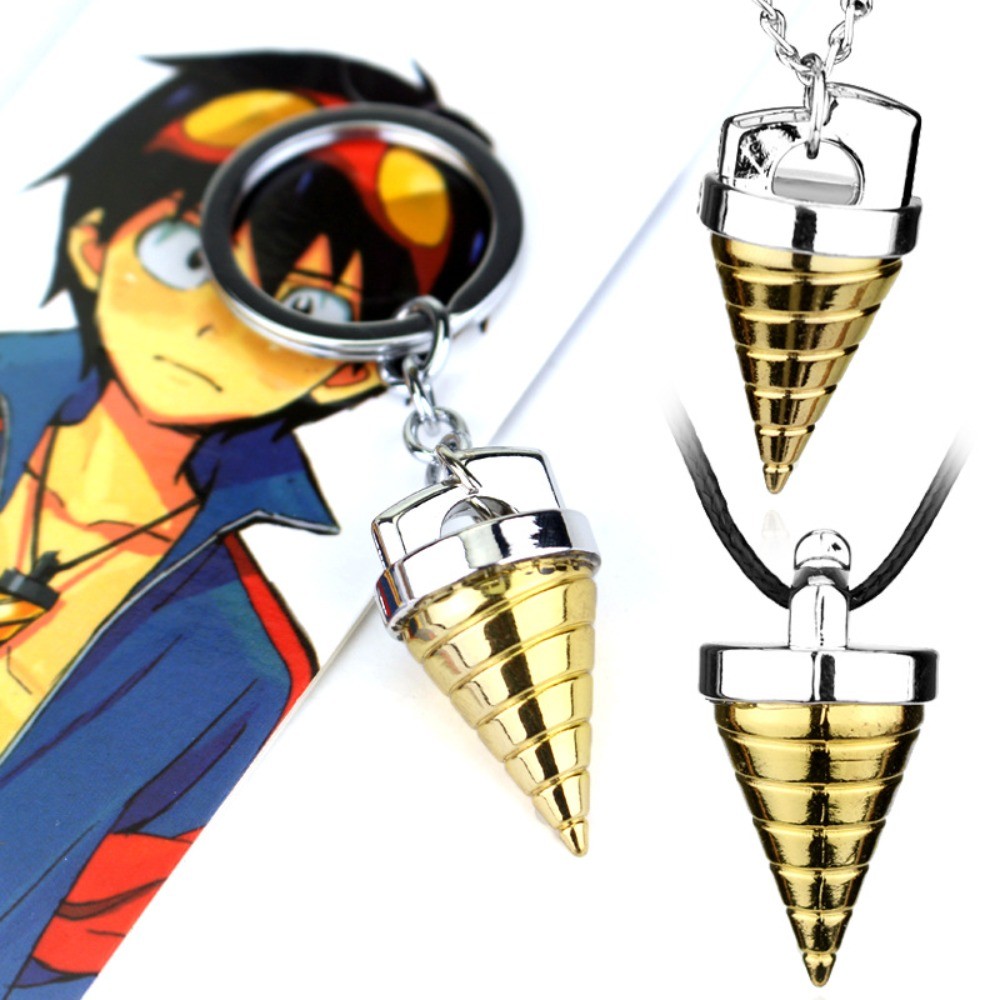 จี้พวงกุญแจ anime Tengen Toppa Gurren Lagann ตัวละคร Simon สำหรับคอสเพลย์ ฮัลโลวีน และของขวัญ