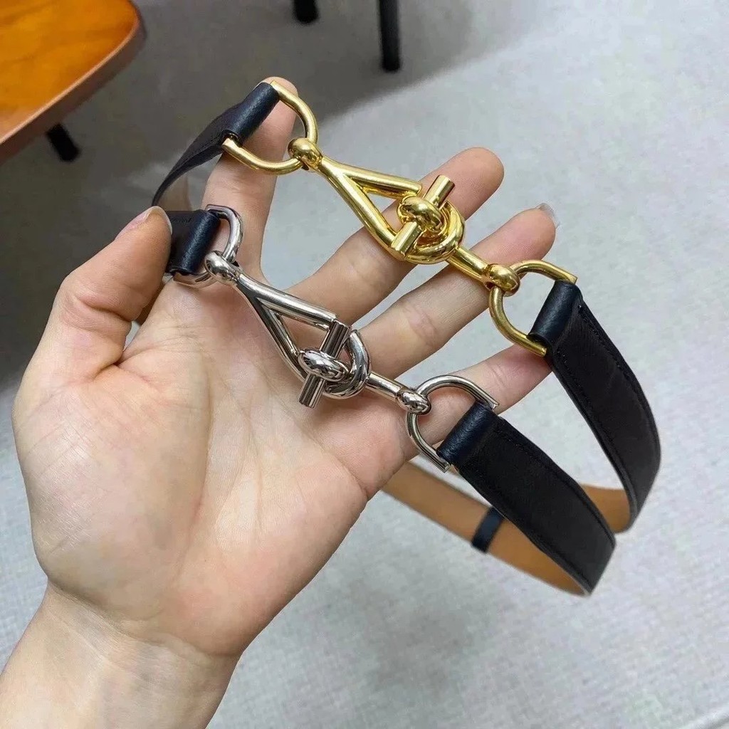 Hermes Belt Men Women Belt Womens First Layer Cowhide Belt XCKR