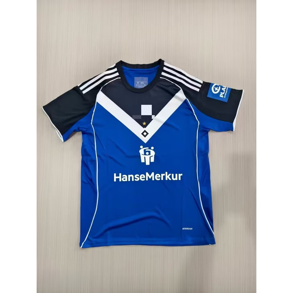 เสื้อทีมเยือน Hamburger SV สำหรับแฟนคลับ ปรับแต่งชื่อและหมายเลขได้ ขนาด S-4XL