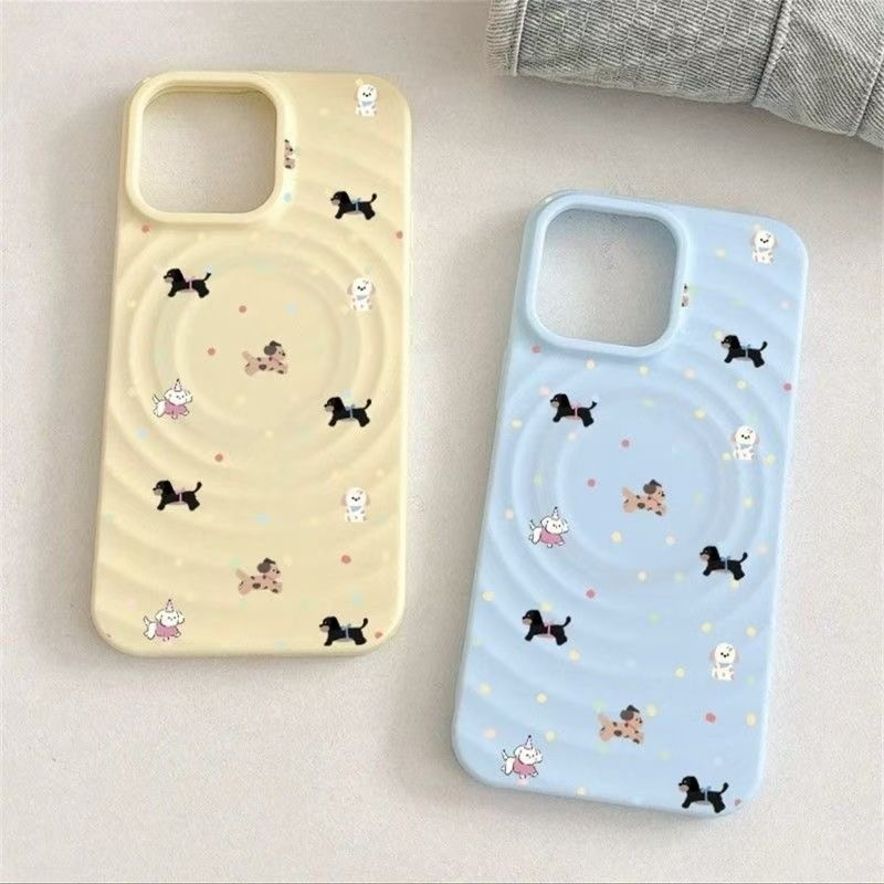 💎COOL-เข้ากันได้ iPhone แม่เหล็ก การชาร์จไร้สาย เคสไอโฟน 11 XS 14plus 15PRO 12 13 16promax xsmax xr ป้องกันฝุ่-HLCXK9