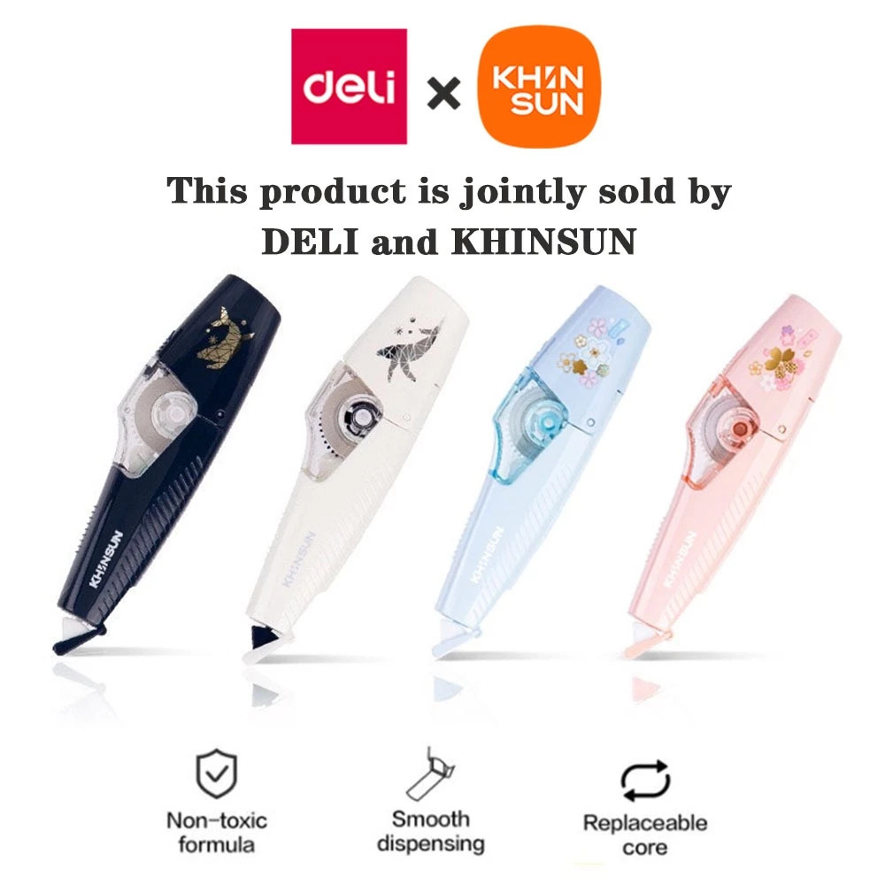 ซินซัน เทปลบคําผิดสร้างสรรค์น่ารักพร้อมรีฟิล5มม.* 6เมตรอุปกรณ์การเรียน