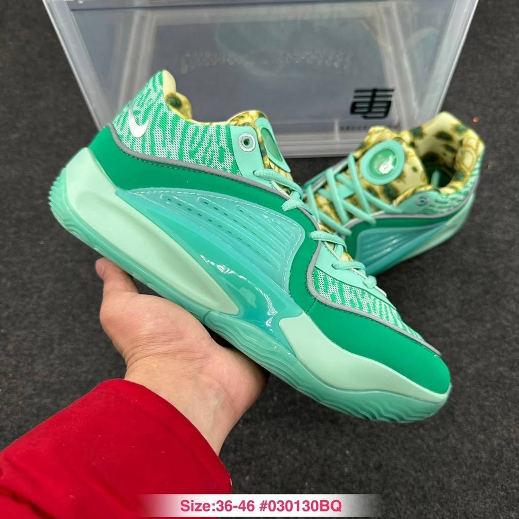 รองเท้าบาสเก็ตบอล KED16 สำหรับผู้ชาย คุณภาพสูง ออกแบบมาเพื่อกันกระแทกและสบาย มีตาข่ายระบายอากาศ