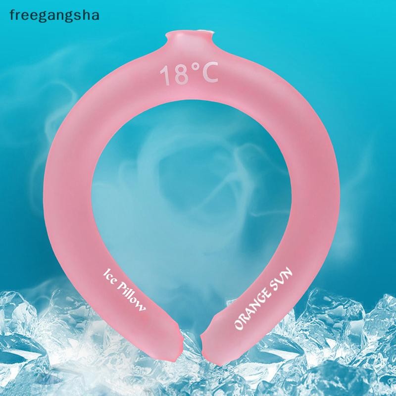 [FREG] ฤดูร้อนกลางแจ้งคอ Cooler Camping ปีนเขา Cooling คอแหวนเครื่องมือทําความเย็นกลางแจ้งสําหรับ Ca