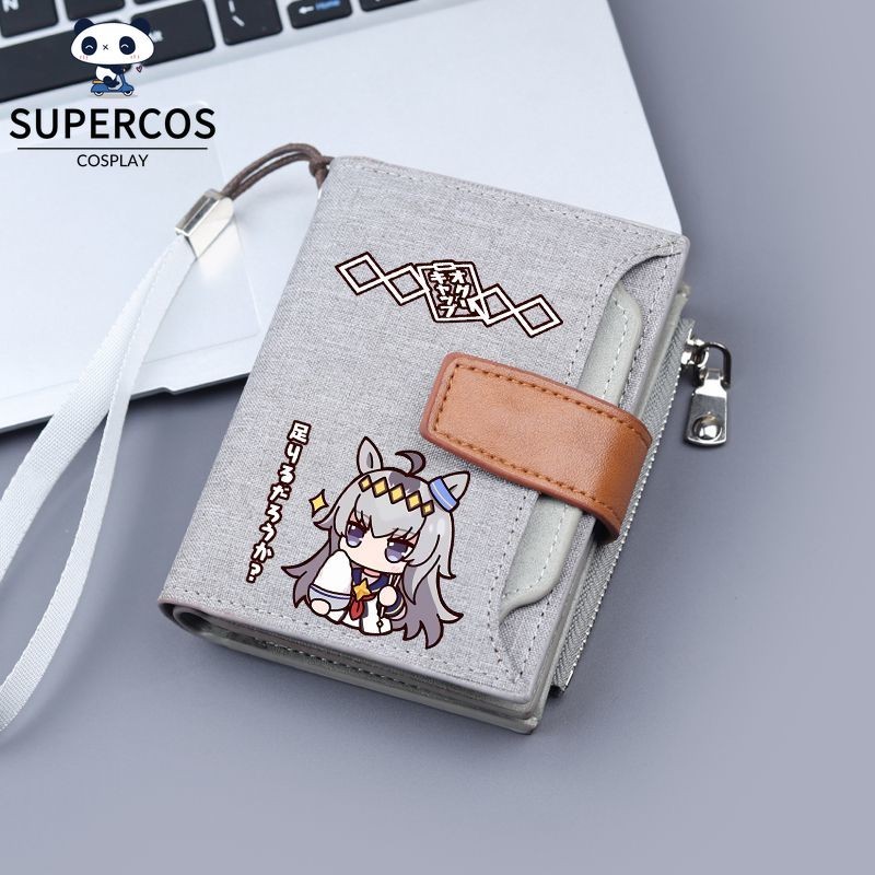 Uma Musume Oguri Cap Design Billfold สำหรับนักเรียน