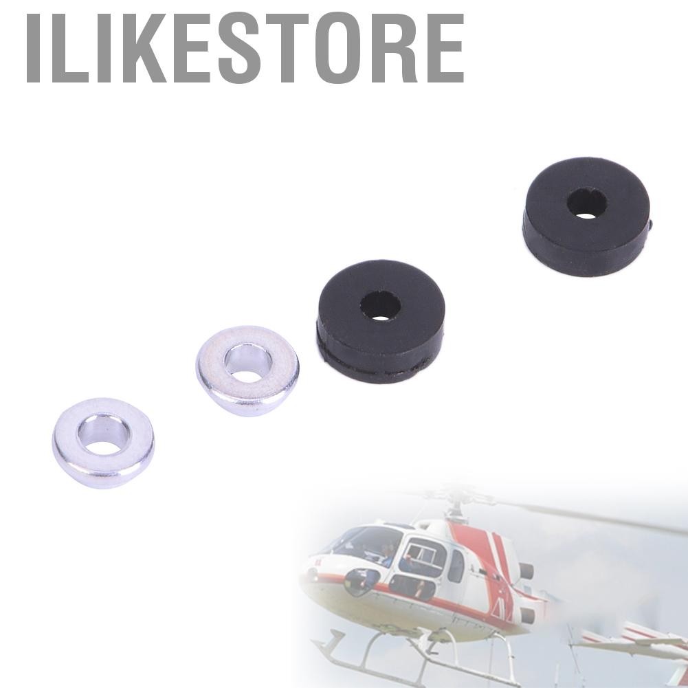 Ilikestore ILIKESTORE-TH RC Accessories แกนยางแนวนอนแหวนยางพอดีสำหรับ WLTOYS V977 V966 XK K110 เครื่