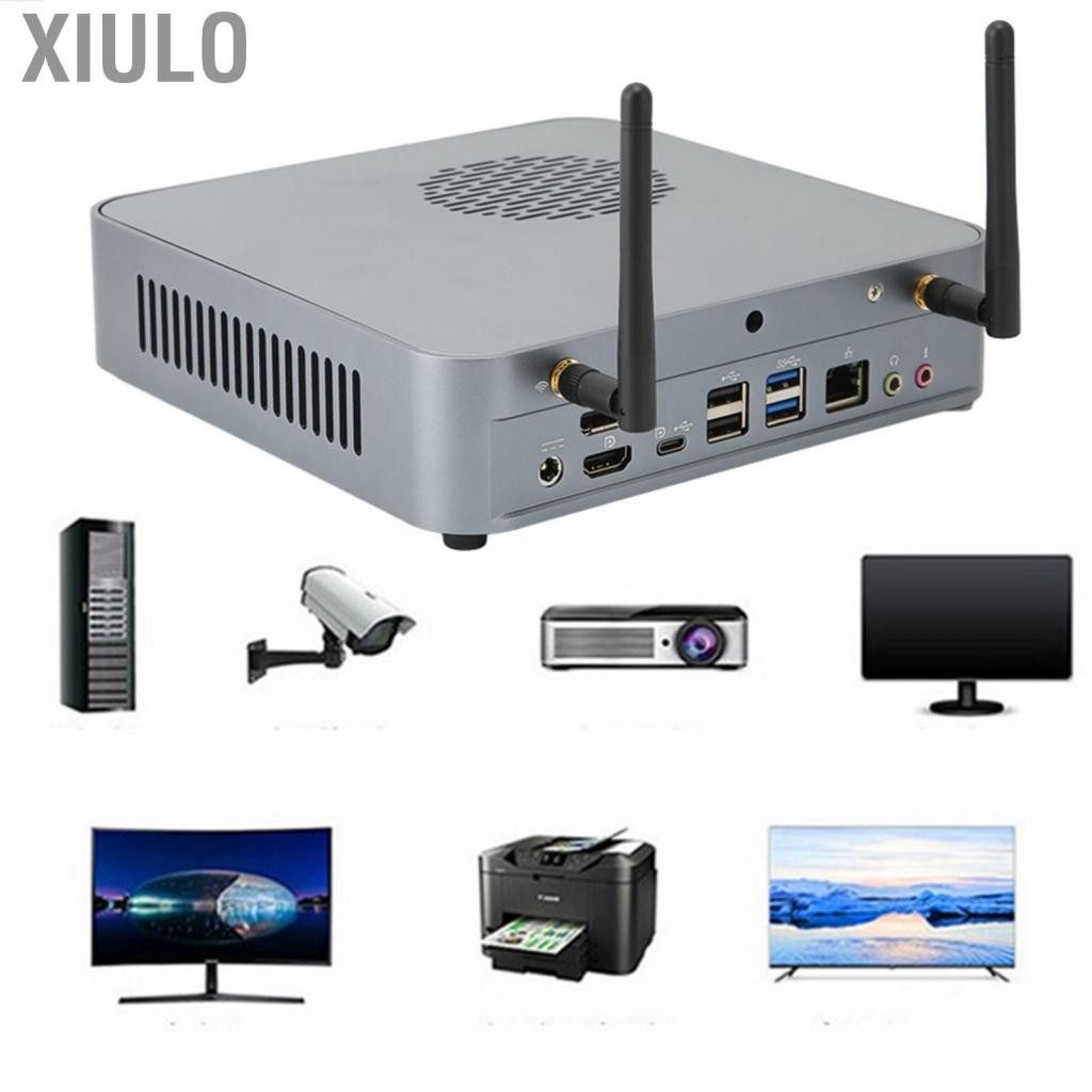 Xiulo DESKTOP MINI PC เทคโนโลยีการประมวลผลภาพที่มีประสิทธิภาพ 256GB 512GB 1TB WIN10 ระบบปฏิบัติการ M