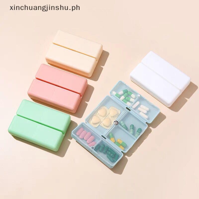XIN Travel กล่องยา 7partment แบบพกพา Dispenses กล่องยา Seven Days A Week PH