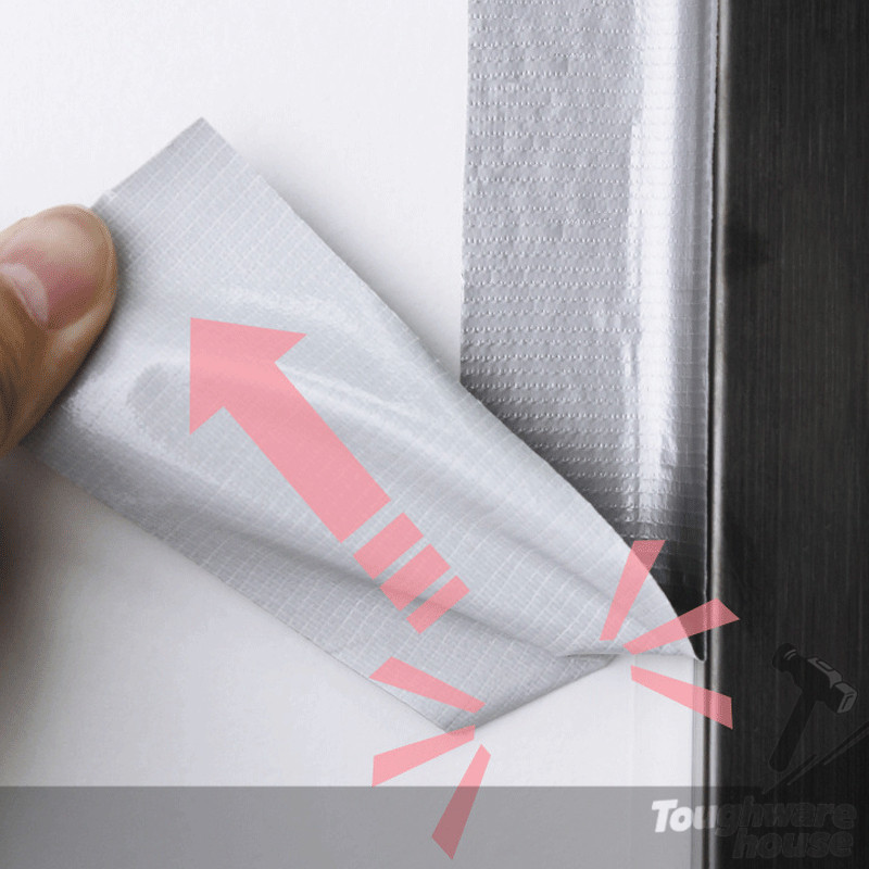 เทปกันลม เทปปิดรอยรั่ว เทปผ้าใบปิดรอยรั่ว ใช้งานง่าย ติดแน่น ฉีกออกได้โดยไม่ทิ้งคราบ ใช้งานได้หลากหลาย - รูปที่ 5