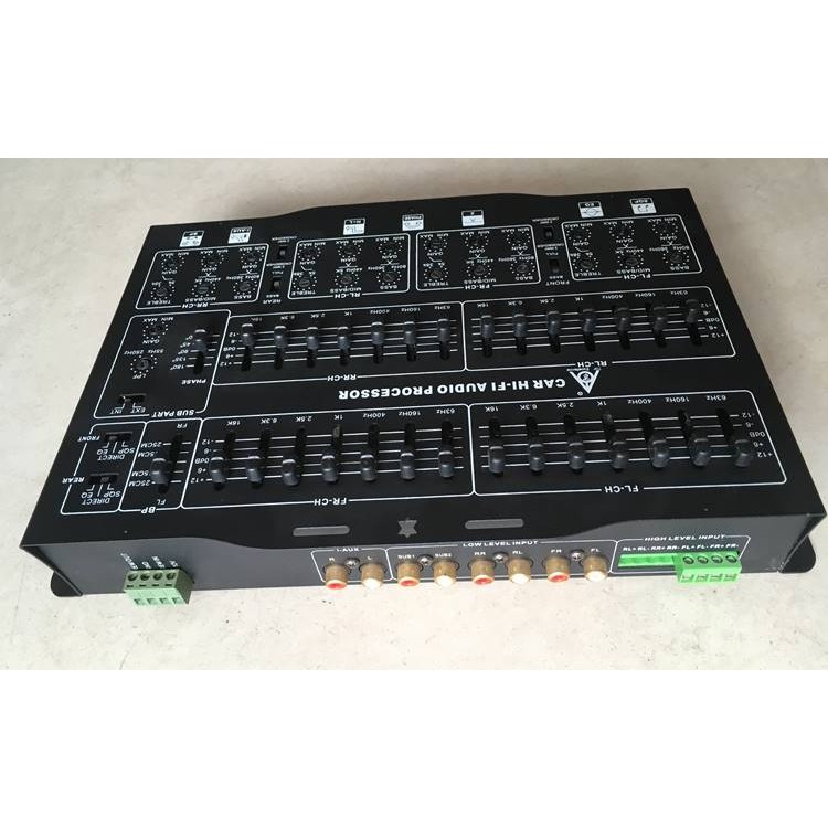 Original Second-Hand American Premium Balancer เครื่องเสียงรถยนต์ครอสโอเวอร์อิเล็กทรอนิกส์เครื่องเสี