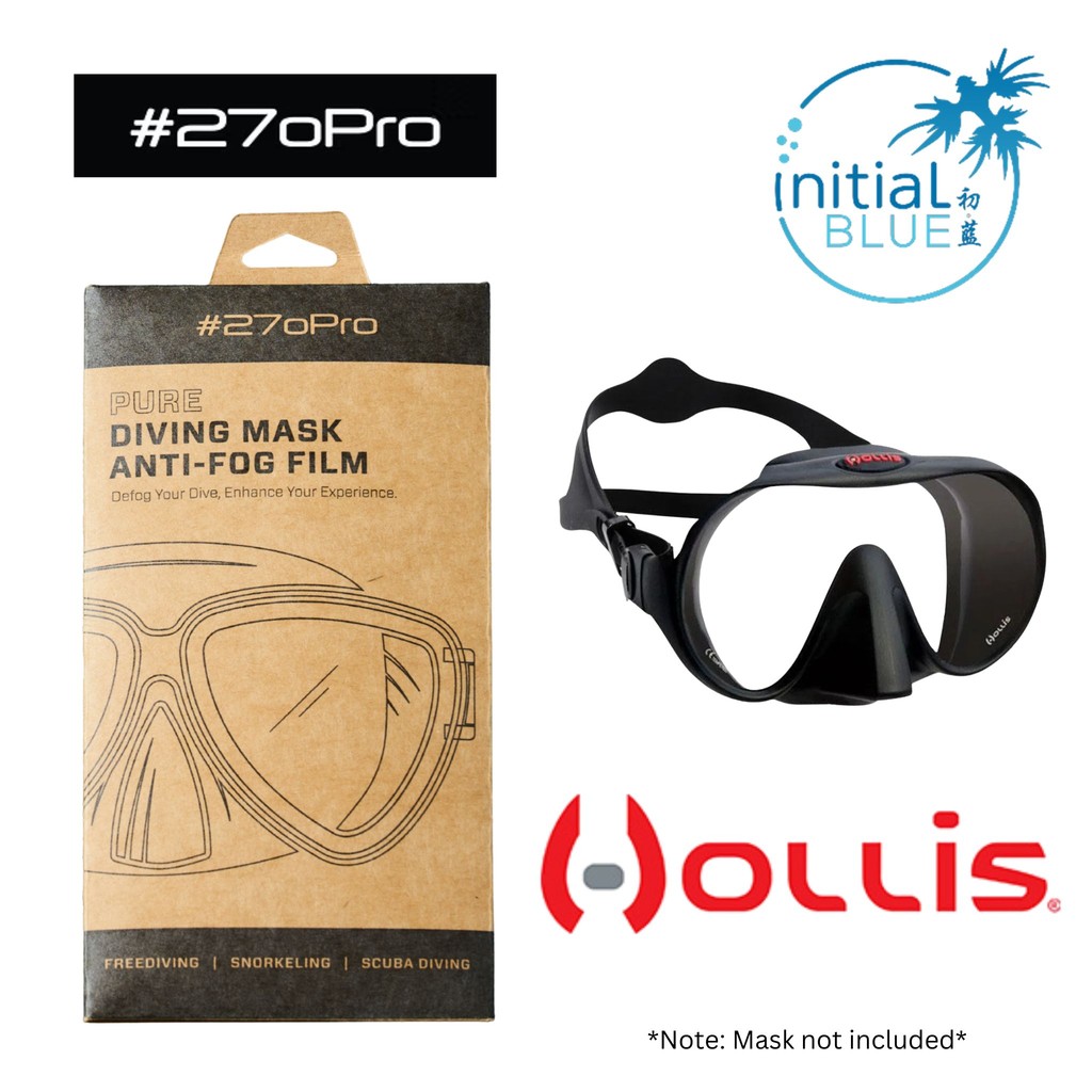 270Pro Pure Anti Fog Film - หน้ากากดําน้ํา Hollis M1