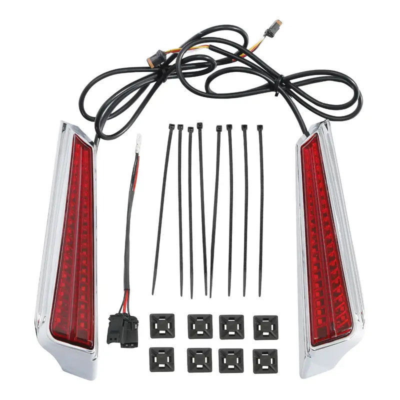 ไฟแผงฟิลเลอร์ LED ด้านหลังรถจักรยานยนต์สําหรับ Honda Goldwing GL1800 2018-2024