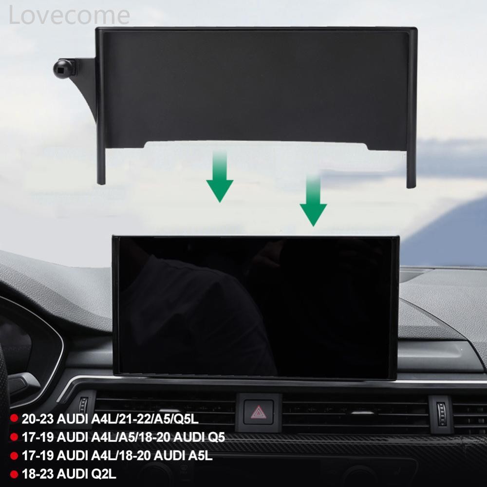 Lovecome รถ Central Control วงเล็บโทรศัพท์คงที่ผู้ถือหน้าจอนําทาง Mount สําหรับ Audi Audi A4L//A5/Q5