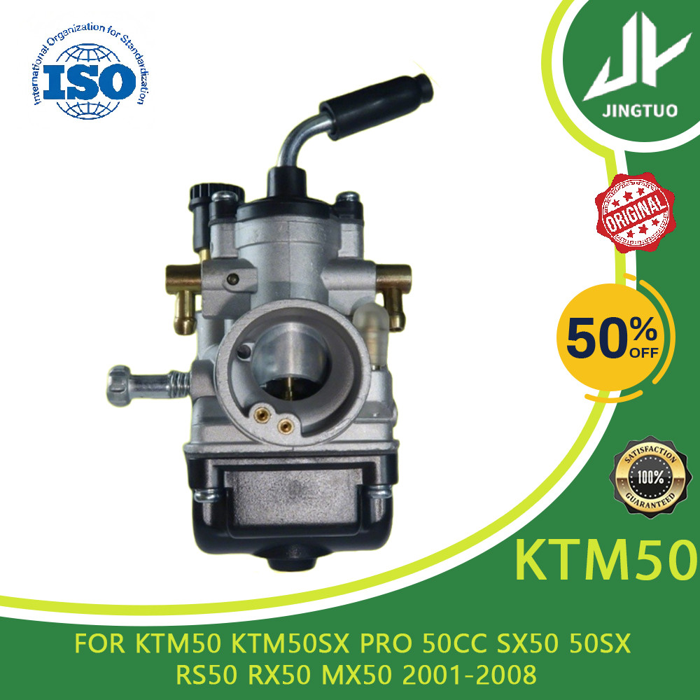 สําหรับ KTM50 KTM50SX PRO 50cc SX50 50SX RS50 RX50 MX50 2001-2008 Dellorto PHBG 19 Bs Dirt Pit Bike 